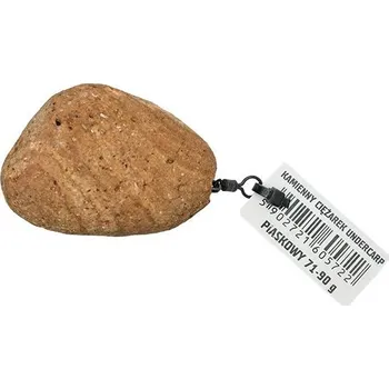 Rybářský háček Zátěž UnderCarp Závaží z kamene Očko Obratlík Písek Hmotnost-71-90gr