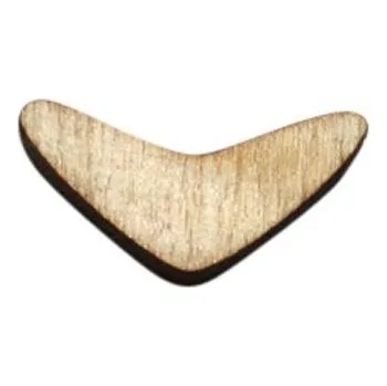 Opravná sada podvozku a pohonu kol Dřevěný výřez háček, 1,8 x 0,5 cm