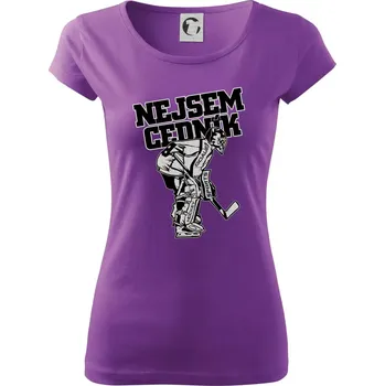 Dámské tričko Nejsem cedník - Dámské triko Pure - 3XL ( Fialová )