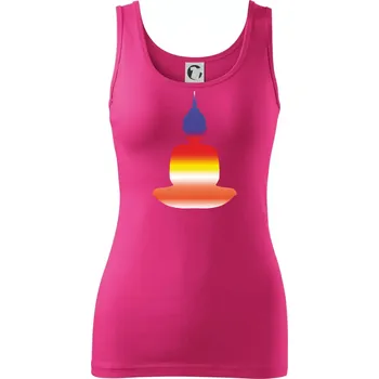 Budha duhový - Dámské tílko - XS ( Purpurová )