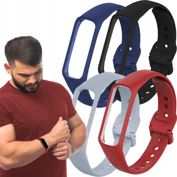 Pouzdro na mobilní telefon Sada 4x řemínek pro Samsung Galaxy Fit 2 řemínek pro hodinky chytré hodinky odolný