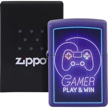 ZIPPO lila matt color "Gamer Play&Win"60005237