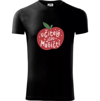 Pánské tričko Učitelé jsou magičtí - Viper FIT - Pánské zůžené tričko - L ( Černá )