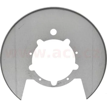 Autodíl prachový štít předního brzdového kotouče o průměru 296mm (vnitřní/vnější průměr 125/310mm) L=P