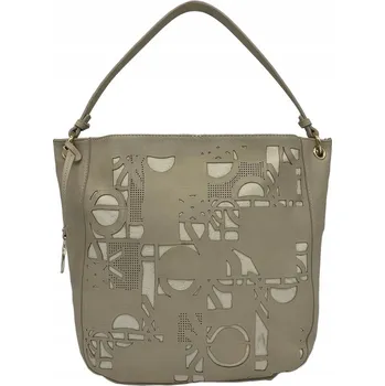 Kabelka United Colors of Benetton béžová kabelka vak z polyuretanu