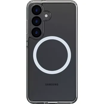 Pouzdro na mobilní telefon Magnetické pouzdro Torras Guardian pro Samsung S25, transparentní