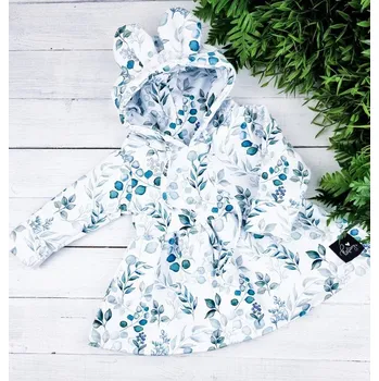 Dívčí šaty Kulišárny Mikinošaty princess EUKALYPTUS VELIKOST: 128