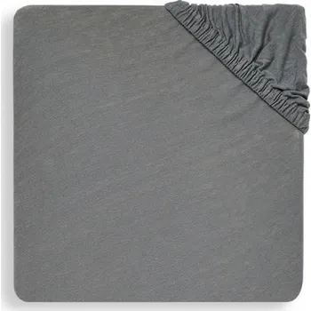 Prostěradlo Jollein Prostěradlo napínací 40/50 x 80/90 cm Storm Grey