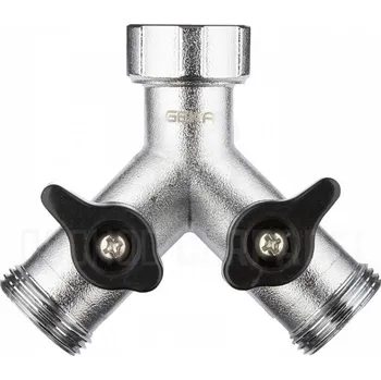 Příslušenství k čerpadlu Karasto Armaturenfabrik Oehler GmbH GEKA IDEAL dvoucestný rozdělovač s vnějšími závity 3/4" 46.0432.9