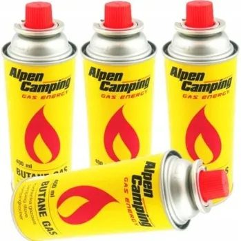 Plynová kartuše Plynová kartuše Plynová bombička 400 ml 227 g 4ks