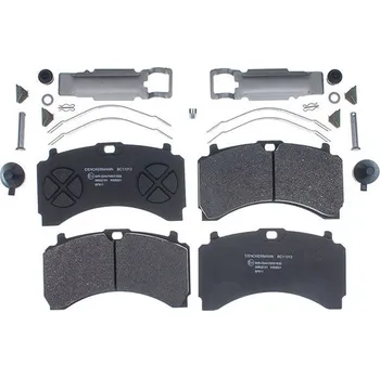 Brzdový systém Sada brzdových destiček, kotoučová brzda DENCKERMANN BC11013