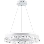 LED Lustr na lanku FROZI LED/32W/230V pr. 50 cm bílá