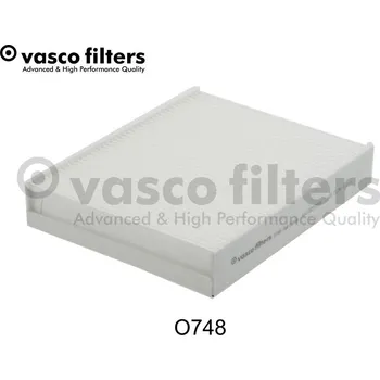 Ventilátor topení a klimatizace Kabinový filtr VASCO O748