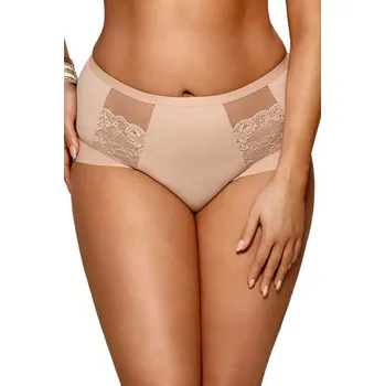 Dámské oblečení Dámské kalhotky K 442 Luisse - GORSENIA Béžová 4XL