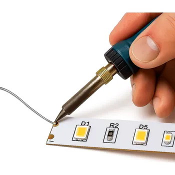 LED páska Pájení LED pásků Pájení LED pásků Pájení RGB, RGBW, CCT pásku bez krytí IP20 - LED Solution - PAJENI-03 - PAJENI-03