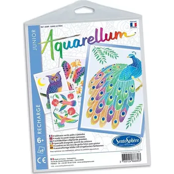 Výtvarná sada Sentosphere Sada obrázků - Akvarely junior - V parku
