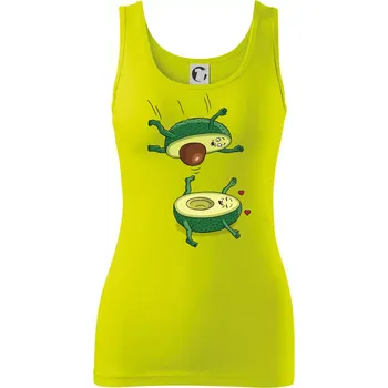 Dámské tričko Sex avokádo (Hana-creative) - Dámské tílko - 2XL ( Limetková )
