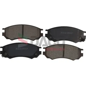 Brzdová destička Sada brzdových destiček, kotoučová brzda DACO GERMANY 322307