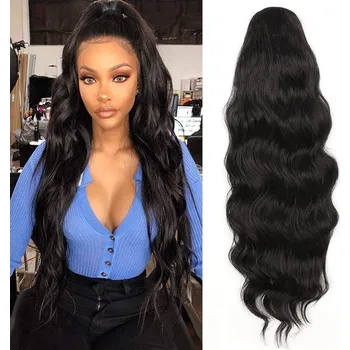 Paruka Příčesek na vlasy YEESHEDO černý