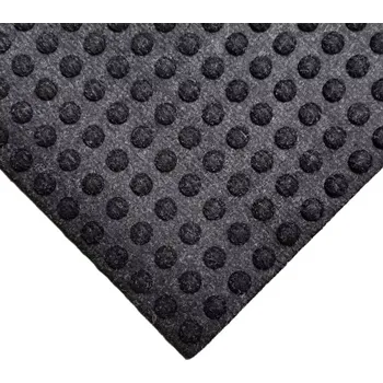 Rohožka Černá textilní extra odolná vstupní rohož pro vysokozdvižné vozíky FLOMA Lift Truck - 115 x 180 x 1 cm