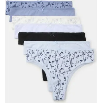 Kalhotky Sinsay - Sada 7 kalhotek brazilek - vícebarevná - 137GF-MLC - 137GF-MLC-M