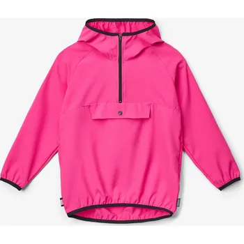 Dívčí bunda Dětská větrovka, Fuchsiová Velikost: 122/128