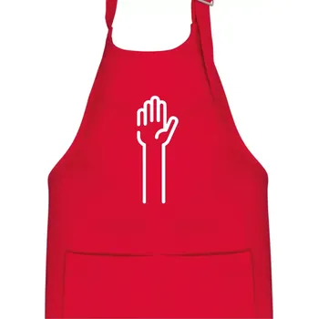Kuchyňská zástěra Papír ikona - Dětská zástěra na vaření - Univerzální velikost ( Červená )