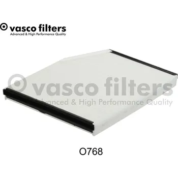 Ventilátor topení a klimatizace Kabinový filtr VASCO O768