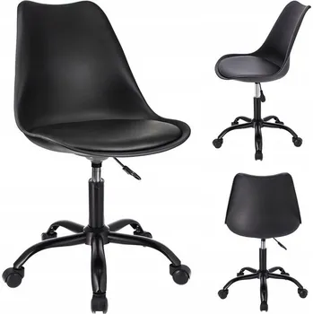 Pro-Tech shop Otočná židle Iger, plastové sedadlo, černá 41414&nbsp;CM-961715