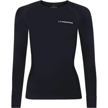 Dámské tričko MT TDRZ 250 dámské merino triko s dlouhým rukávem černo-modrá M