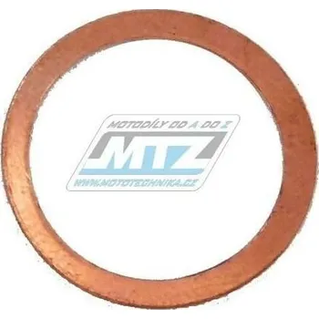 Píst motoru Těsnění výfuku (těsnění mezi motor a svody) - rozměry 42x55x3,5mm ALEX420550035