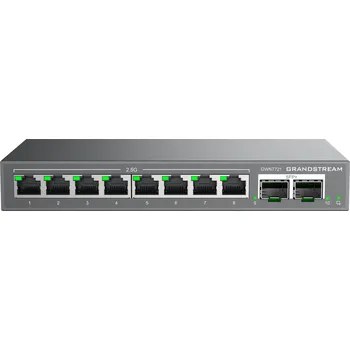 Switch Grandstream GWN7721 L2 Lite managed switch, 8x 2.5GbE RJ45, 2x 10G SFP+