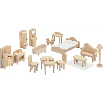 Domeček pro panenku PlanToys Viktoriánská sada nábytku