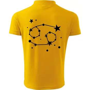 Pánská košile Souhvězdí - Cancer - Rak - Polokošile pánská Pique Polo 203 - M ( Žlutá )