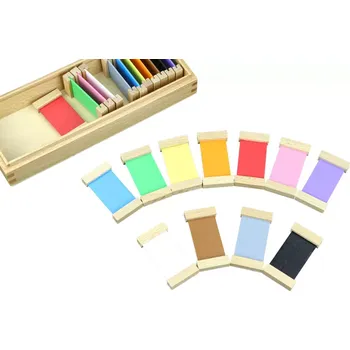 Dřevěná hračka Barevné destičky 2 - Rozšířená sada