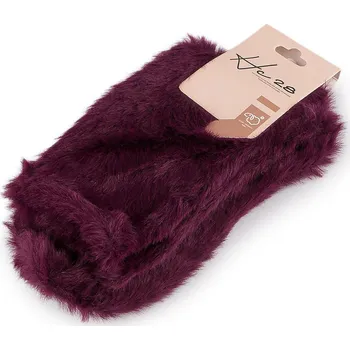 Dámské ponožky Dámské / dívčí ponožky teplé Balení: 1 pár, Varianta: 4 bordó - 8596475614498