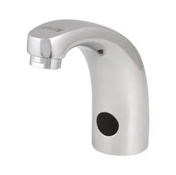 Vodovodní baterie SANELA umyvadlová senzorová baterie pro jednu vodu, napájení z baterie, chrom