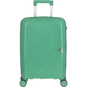 Cestovní plastový kufr zelený - Ormi Platon S zelená