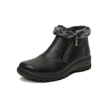 Dámská obuv Polokozačky Rieker CEO-L7172-00 Černá 37