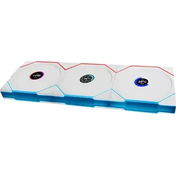PC ventilátor Lian Li UNI FAN TL Wireless LCD Fan Reverse Blade 3ks bílá (12RTLLCD1W3W)