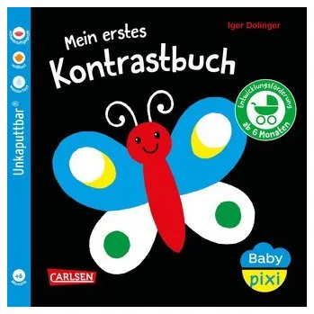 První čtění Baby Pixi (unkaputtbar) 157: Mein erstes Kontrastbuch ab 6 Monaten - Dolinger, Igor