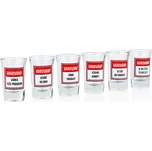 Dárková sada panáků 6x40ml TORO varování