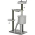 PawHut Škrabadlo pro kočky 113 cm světle šedé
