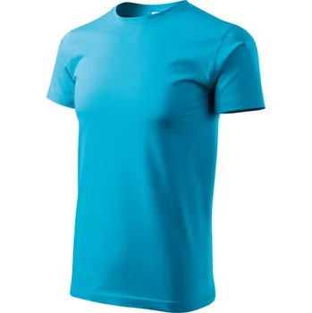 Pánské tričko Heavy New tričko unisex XXXL tyrkysová