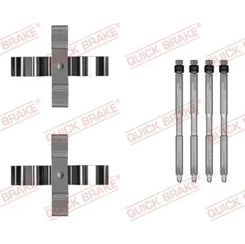 Přislušenství brzdového systému Sada příslušenství, obložení kotoučové brzdy quick brake 109-0055 QB