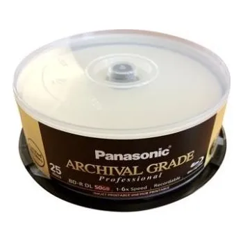 Panasonic ARCHIVAL GRADE Professional - 25 x BD-R - 50 GB 6x - Povrch potisknutelný inkous (5129569)