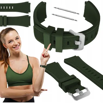 Příslušenství k chytrým hodinkám Řemínek pro Huawei Watch GT 5 46mm chytré hodinky khaki řemínek 22mm