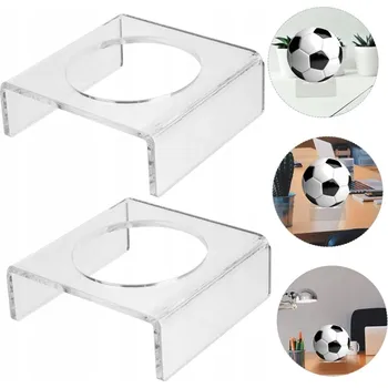 Příslušenství pro čtečku elektronické knihy PRŮHLEDNÝ STOJAN / PODSTAVEC NA FOTBALOVÝ MÍČ X2 (2 KUSY)