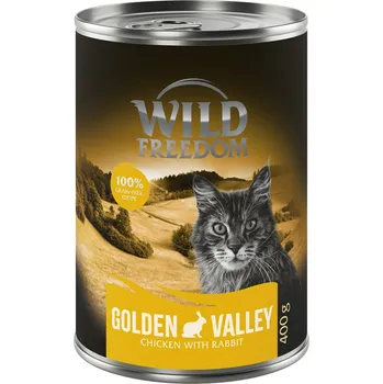 6x400g Wild Freedom Adult - Golden Valley - králík & kuře