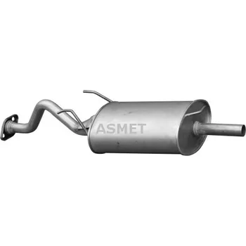 Tlumič výfuku Zadní tlumič výfuku ASMET 13.022